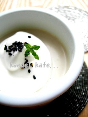 *ほうじ茶ムース*