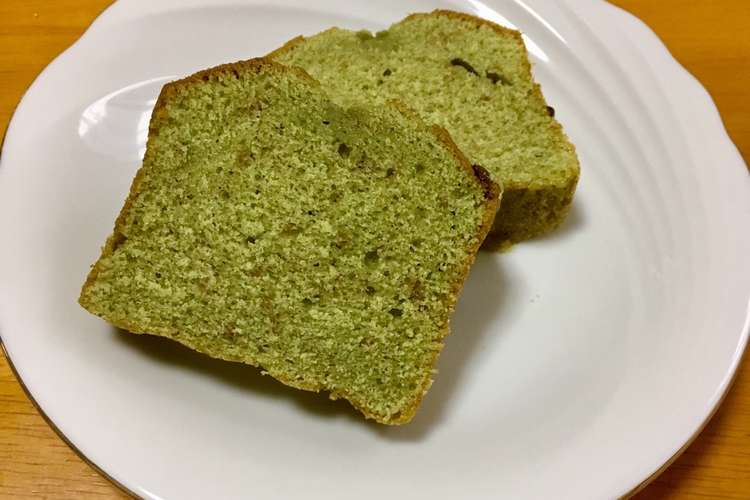 抹茶ポーションでパウンドケーキ レシピ 作り方 By Riko Ehm クックパッド 簡単おいしいみんなのレシピが354万品