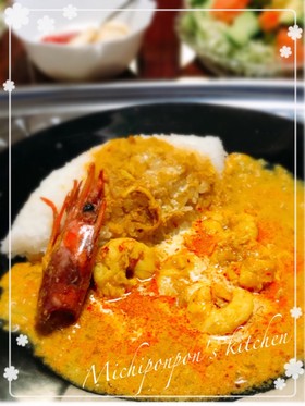 激うま!家族も絶賛!時短♪濃厚海老カレー