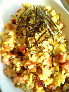 お魚高菜チャーハン