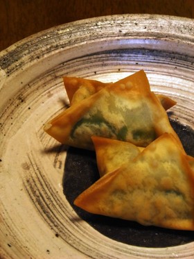 おさかなソーセージの包み揚げ