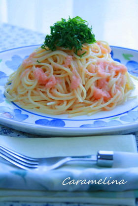 大人の明太子パスタ