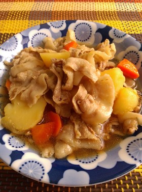 豚バラで美味しい♡我が家の基本の肉じゃが