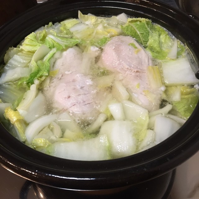 簡単すぎる鶏胸肉と白菜の鍋 レシピ 作り方 By よしみゆき クックパッド 簡単おいしいみんなのレシピが364万品