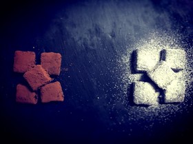 簡単に作れるローチョコレート生チョコ風