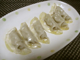 お弁当に!チルド餃子の簡単味付け