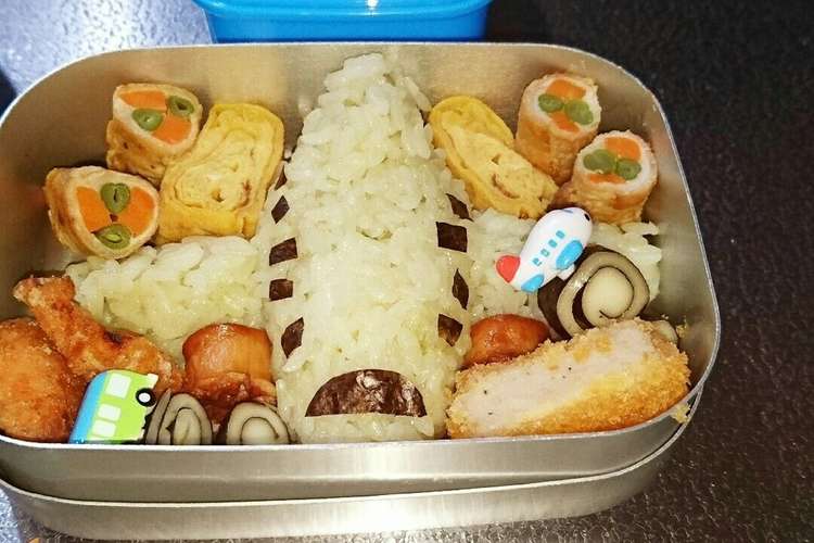 飛行機のキャラ弁 レシピ 作り方 By ぱんぽん クックパッド 簡単おいしいみんなのレシピが355万品