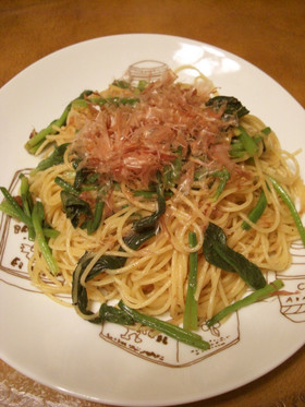 ほうれん草のペペロンチーノ