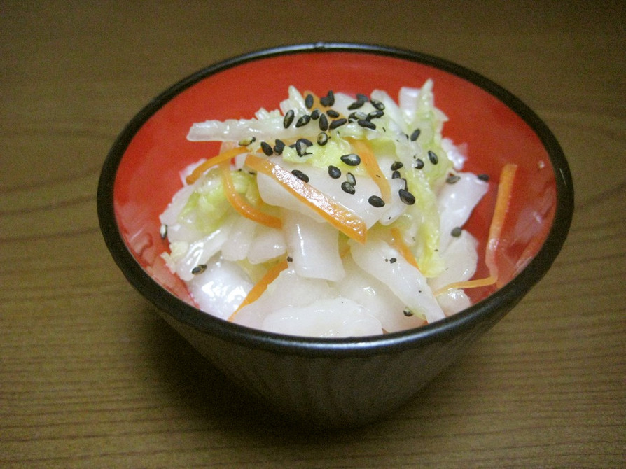 白菜の和風サラダの画像