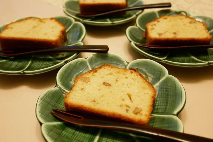 バター不使用しっとりふわっパウンドケーキ レシピ 作り方 By 布なぷミライワ クックパッド 簡単おいしいみんなのレシピが355万品