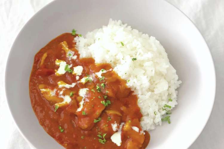 市販ルーで簡単 バターチキンカレー レシピ 作り方 By やつごはん クックパッド 簡単おいしいみんなのレシピが352万品