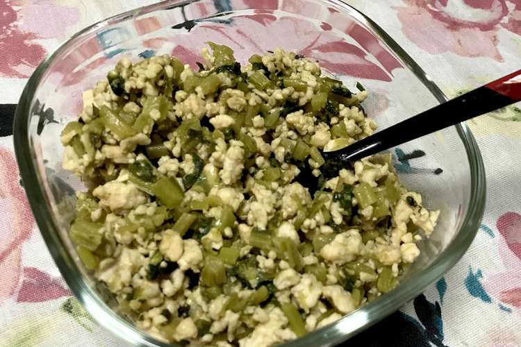 富山の郷土料理 よごし ひき肉入り レシピ 作り方 By Rabbiiit クックパッド