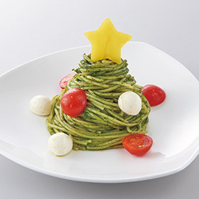 ほうれん草 ツリーパスタ