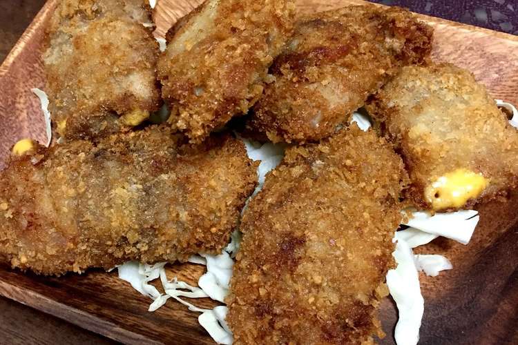 豚薄切り肉でチーズカツ レシピ 作り方 By こぉちゃんの嫁 クックパッド 簡単おいしいみんなのレシピが350万品