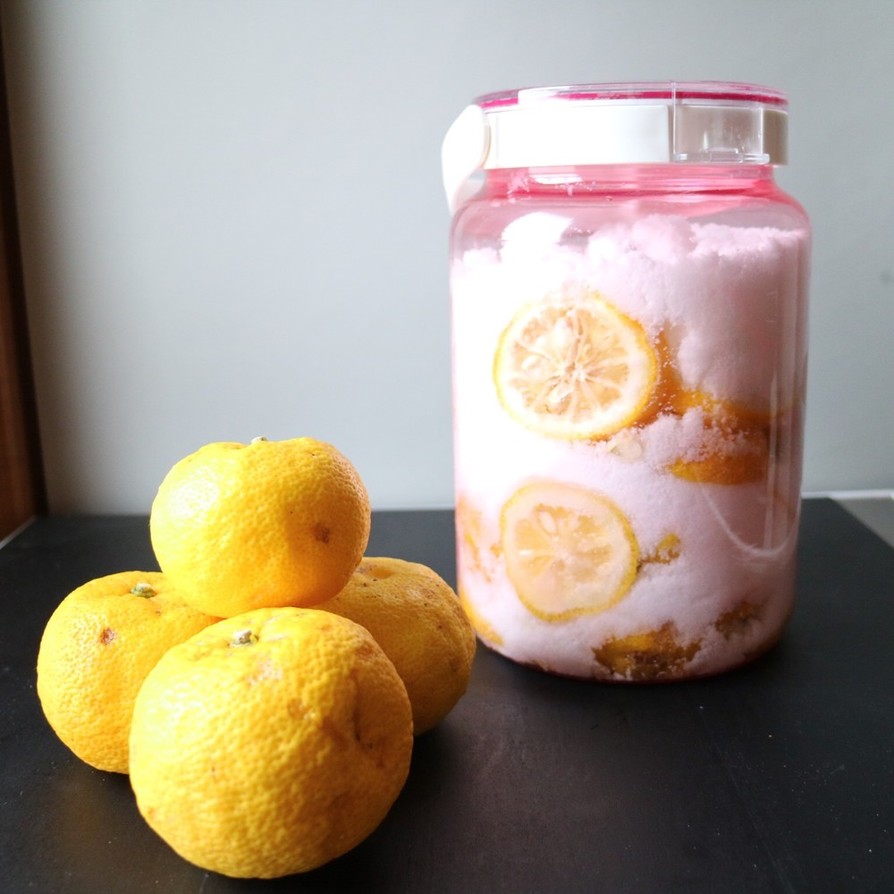 柚子の酵素ジュースの画像