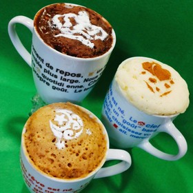 簡単なのに見栄え良いマグカップ蒸しケーキ