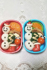 幼稚園(年少)双子のお弁当10