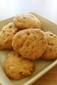 米粉と煎り大豆のサクサククッキー