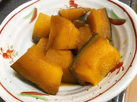 砂糖不使用♡超簡単!かぼちゃの煮付け