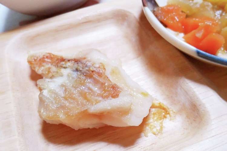 離乳食 白身魚の醤油焼き レシピ 作り方 By ひぃらぃ クックパッド 簡単おいしいみんなのレシピが360万品