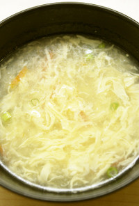 中華風かきたまスープ