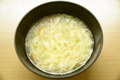 中華風かきたまスープの写真