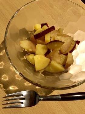 さつまいもとりんごのダイエット中おやつ