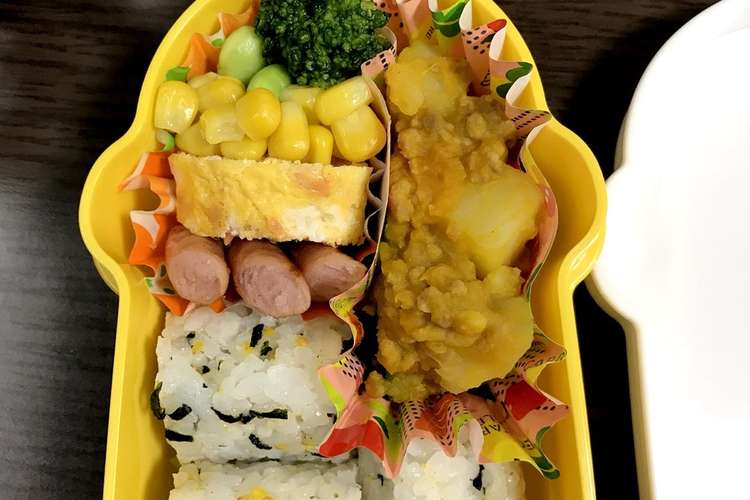 保育園のお弁当 １歳四ヶ月 レシピ 作り方 By はやちょmama クックパッド 簡単おいしいみんなのレシピが360万品