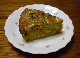 砂糖不使用!みかんとバナナのケーキ