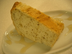 紅茶のシフォンケーキ