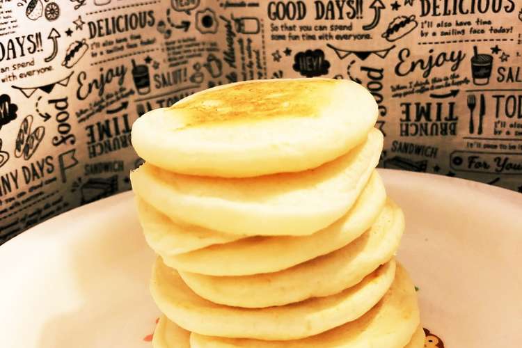 離乳食後期 豆乳パンケーキ レシピ 作り方 By あっぷるる クックパッド 簡単おいしいみんなのレシピが360万品