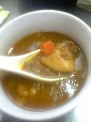 残り物カレーで簡単カレースープ(^0^♪の写真