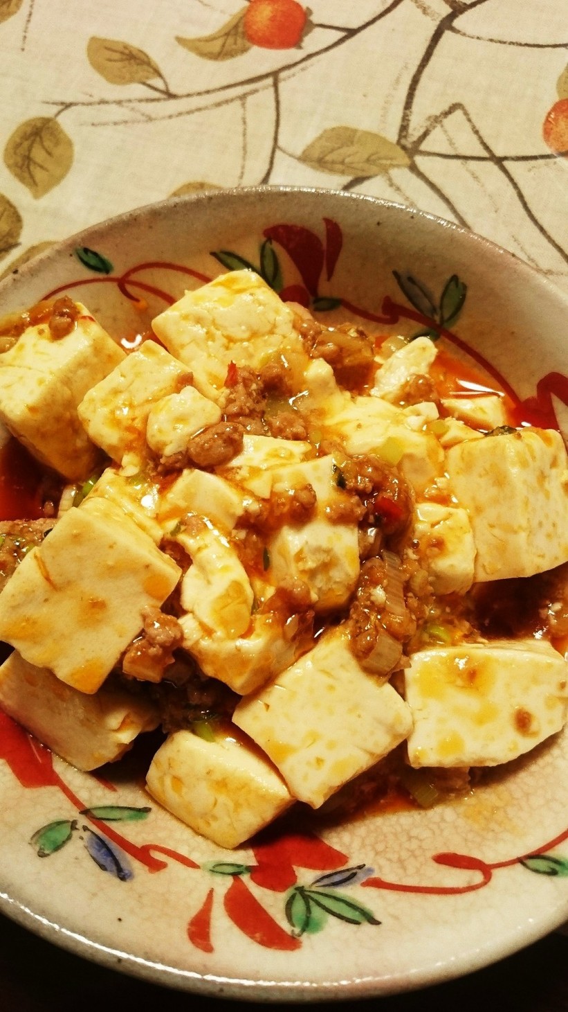 丸美屋の麻婆豆腐の素で本格派アレンジ！ by ももちりん 【クックパッド】 簡単おいしいみんなのレシピが358万品