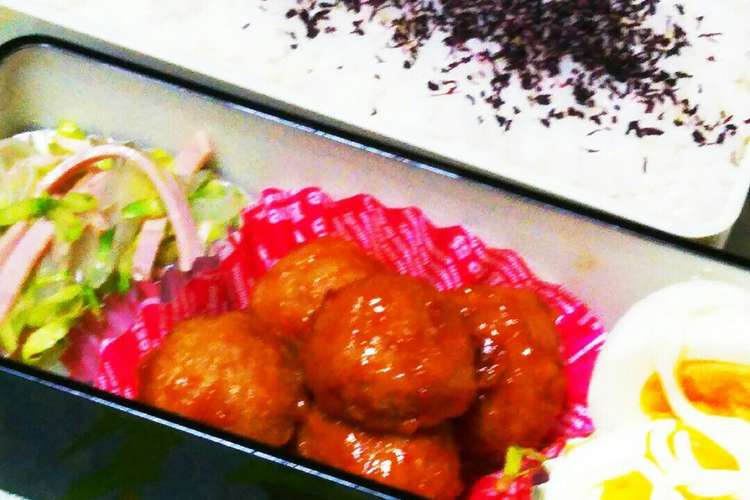 ピリッとミートボールたれ レシピ 作り方 By りんrin30 クックパッド 簡単おいしいみんなのレシピが352万品