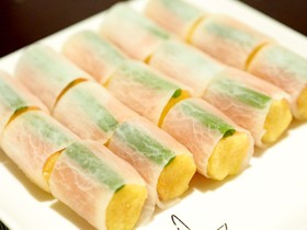 見た目良し☆ポテトサラダ、大根巻き!