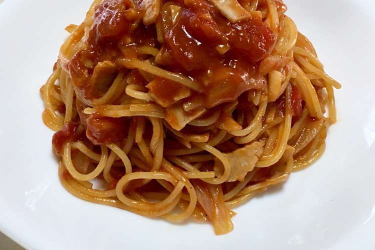 フライパンひとつで トマトパスタ レシピ 作り方 By ルナちゃん クックパッド 簡単おいしいみんなのレシピが350万品
