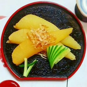 お節の定番♪かずのこ&きゅうりの飾り切り