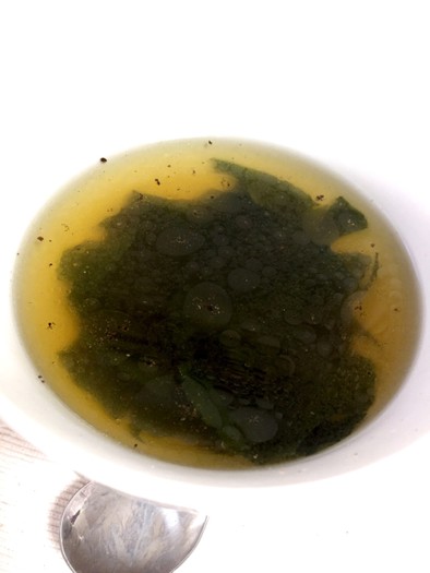 【再現】ファミレスで飲み放題のスープの写真