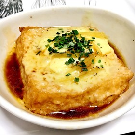 レンチンするだけ厚揚げチーズ煮