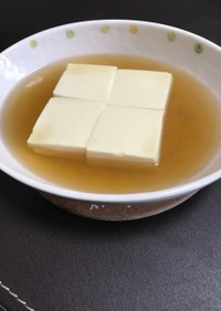 レンジで簡単！激ウマ湯豆腐