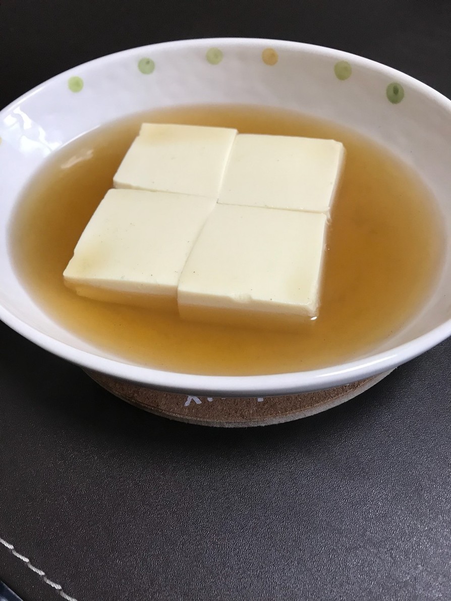 レンジで簡単！激ウマ湯豆腐の画像