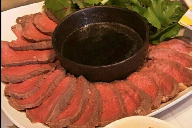 炊飯器で簡単に ローストビーフ レシピ 作り方 By Youおかしゃん クックパッド 簡単おいしいみんなのレシピが360万品