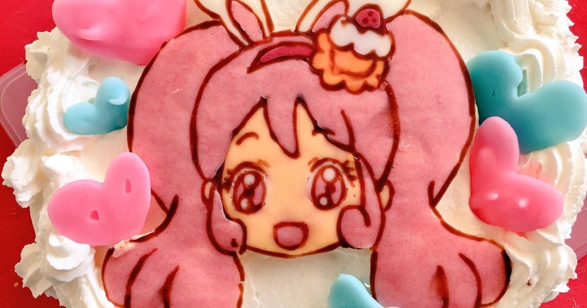 プリキュア キュアホイップ キャラチョコ レシピ 作り方 By りこまま クックパッド 簡単おいしいみんなのレシピが357万品