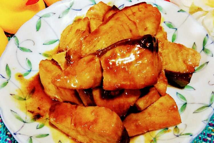 いなだの刺身で小さなバター照焼お弁当にも レシピ 作り方 By ももちゃんのれしぴ クックパッド 簡単おいしいみんなのレシピが361万品