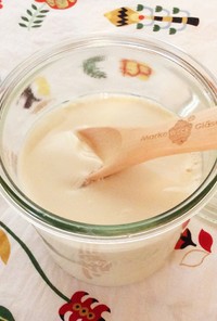 ふんわり甘い⭐️豆乳ヨーグルト