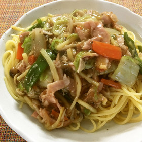中華風あんかけスパゲティ