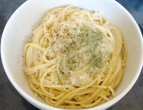 豆乳クリーム・パスタ