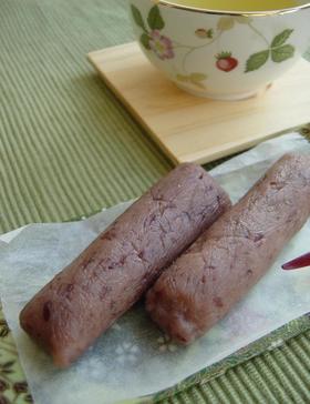 もっちり小豆和菓子★なんちゃって春駒