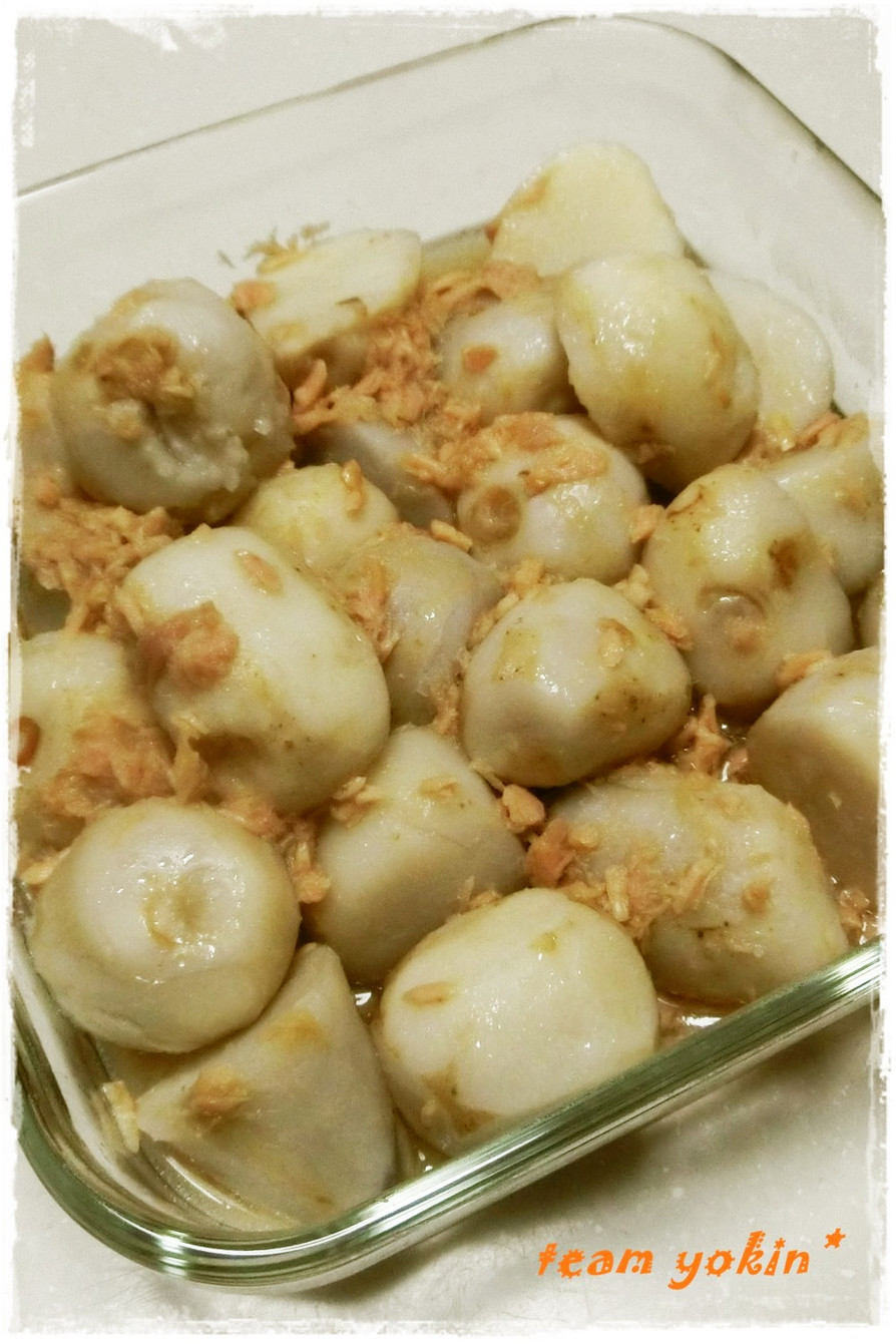 里芋とシーチキンの煮物の画像