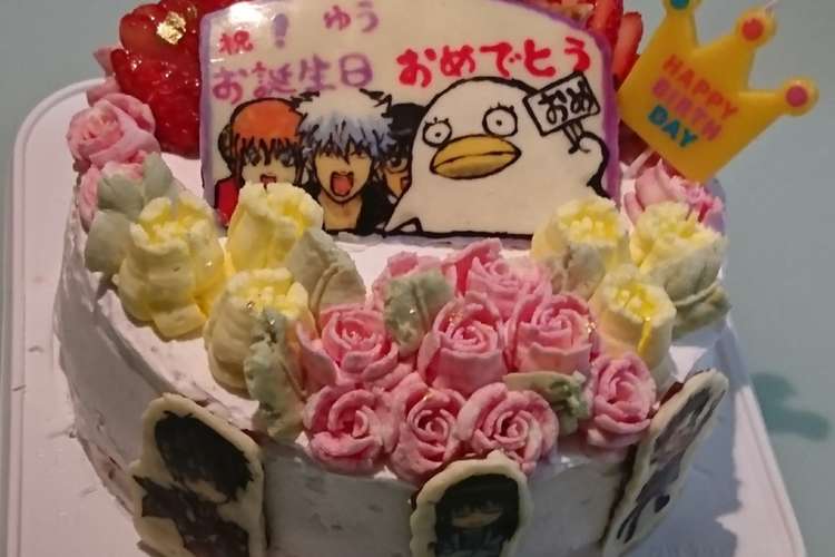 銀魂のキャラチョコ誕生日ケーキ レシピ 作り方 By 西山てん クックパッド 簡単おいしいみんなのレシピが357万品